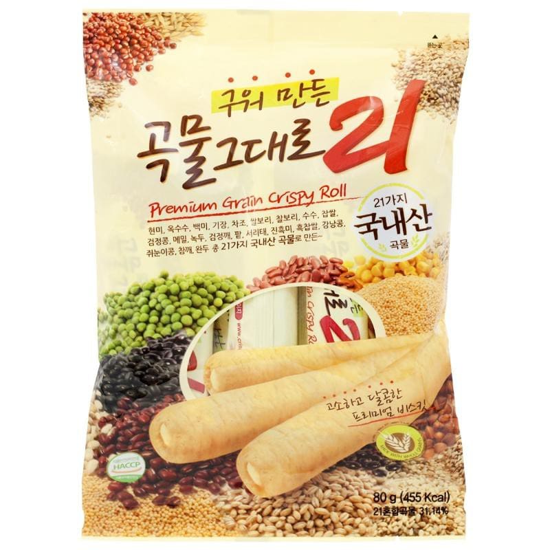 Gaemi ขนม ธัญพืชอบกรอบ สอดไส้ครีมชีสเกาหลี